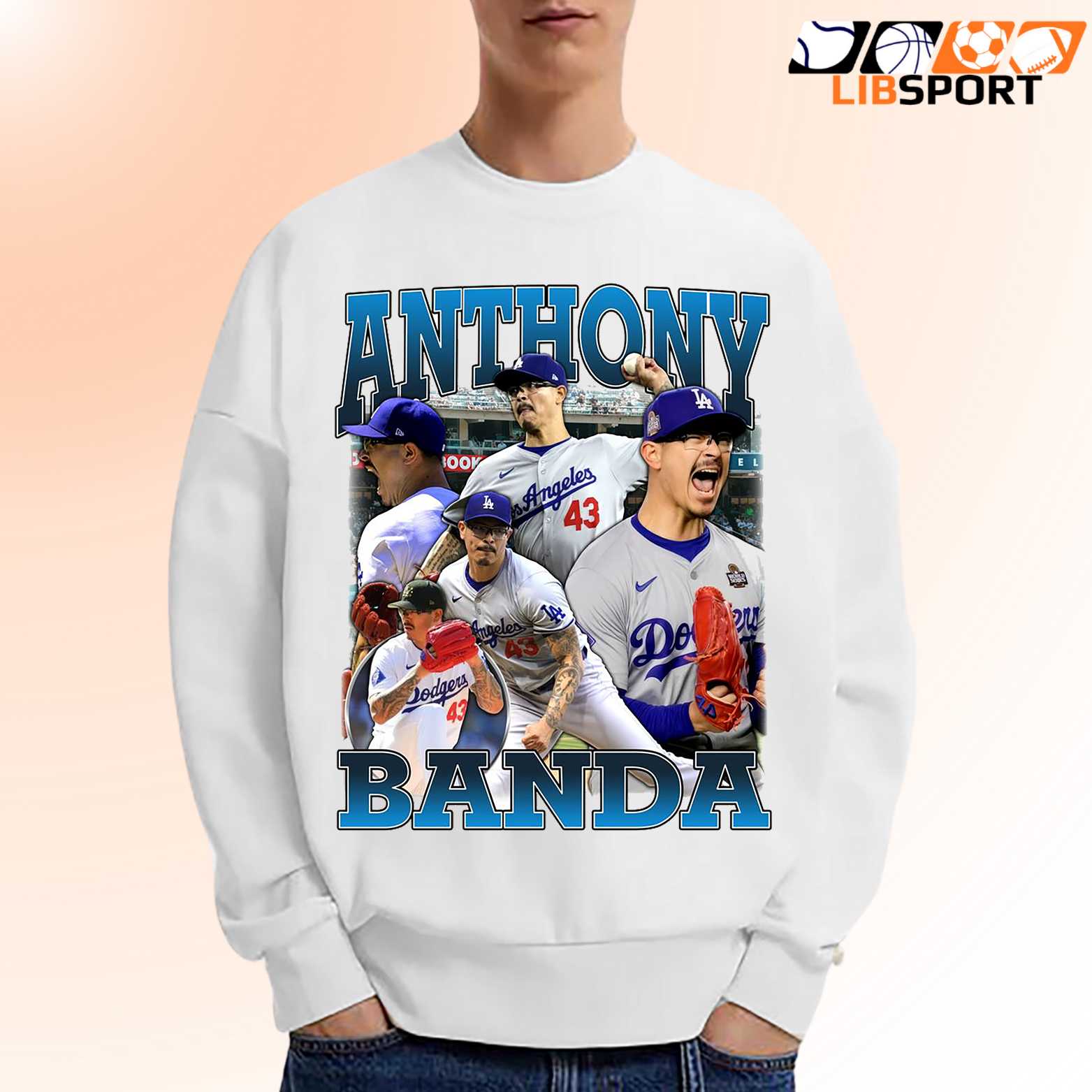 Anthony Banda T Shirt, Los Angeles Dodgers Tee, Retro Baseball Streetwear Unisex Shirt